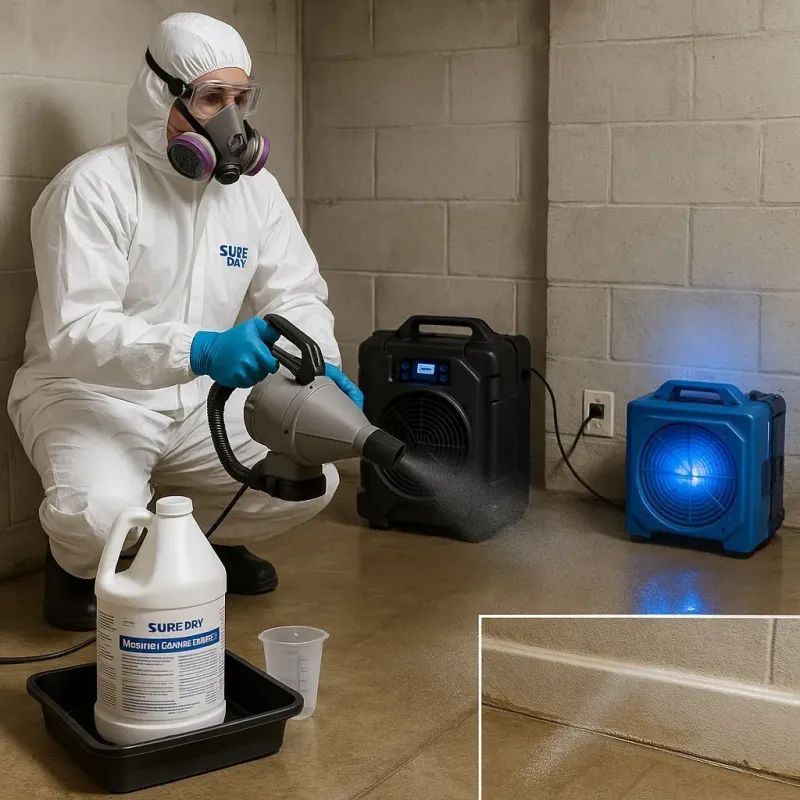 Sanitization and Odor Removal process in Knox City, TX